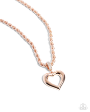 Load image into Gallery viewer, Paparazzi Admirable Academy - Rose Gold Necklace
