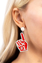 Load image into Gallery viewer, Paparazzi My Number One - Red Earrings
