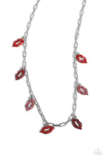 Load image into Gallery viewer, Paparazzi KISS the Mark - Red Necklace
