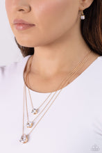 Load image into Gallery viewer, Paparazzi Lustrous Layers - Gold Necklace
