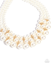 Load image into Gallery viewer, Paparazzi Glossy Gala - Gold Necklace
