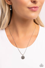 Load image into Gallery viewer, Paparazzi Bump, Set, Shimmer! - White Necklace
