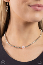 Load image into Gallery viewer, Paparazzi Tasteful Triangles - Pink Necklace (Choker)
