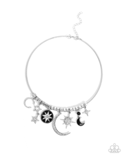 Load image into Gallery viewer, Paparazzi Celestial Ceremony - Black Necklace
