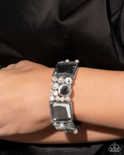 Load image into Gallery viewer, Paparazzi Glam to the Max - White Bracelet (2025 EmpowerMe Pink)
