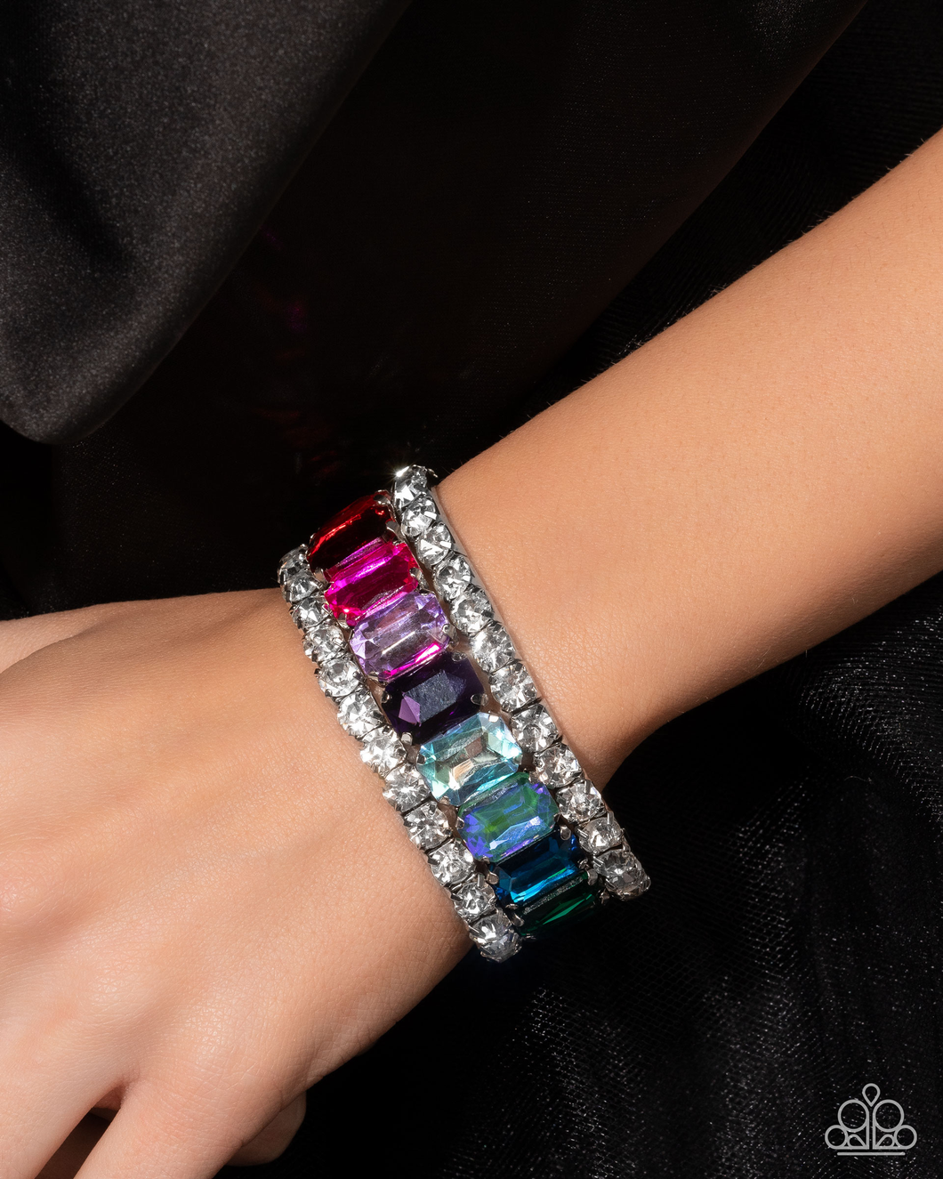 Paparazzi Candescent Caliber - Multi Bracelet (2025 EmpowerMe Pink)