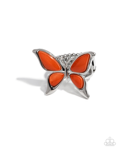 Paparazzi Suspended Story - Orange Ring
