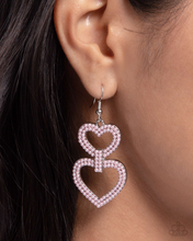 Load image into Gallery viewer, Paparazzi Dedicated Darling - Pink Earrings
