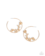Load image into Gallery viewer, Paparazzi Blooming Benefit - Gold Earrings
