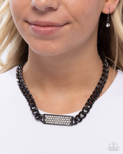 Load image into Gallery viewer, Paparazzi Rockstar Radiance - Black Necklace
