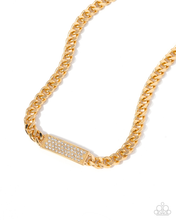 Load image into Gallery viewer, Paparazzi Rockstar Radiance - Gold Necklace
