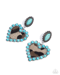 Paparazzi Whimsical Wrangler - Blue Earrings