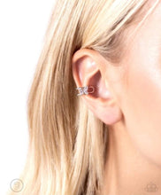 Load image into Gallery viewer, Paparazzi Soaring Sideways - Pink (Iridescent) Ear Cuffs
