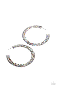 Paparazzi Scintillating Sass - Multi Earrings (Iridescent)