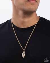 Load image into Gallery viewer, Paparazzi Football Future - Gold Necklace
