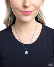 Load image into Gallery viewer, Paparazzi Bejeweled Basic - Blue Necklace
