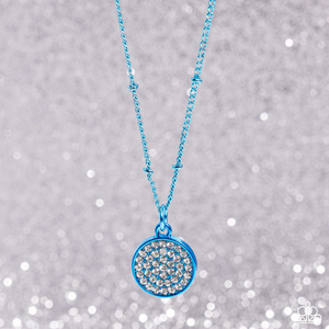 Paparazzi Bejeweled Basic - Blue Necklace