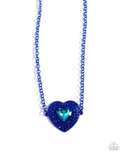 Load image into Gallery viewer, Paparazzi Locket Leisure - Blue Necklace
