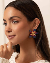 Load image into Gallery viewer, Paparazzi Warped Wallflower - Multi Earrings
