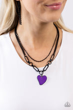 Load image into Gallery viewer, Paparazzi Carefree Confidence - Purple Necklace
