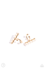 Load image into Gallery viewer, Paparazzi CUFF Love - Gold Earrings (Ear Cuffs)
