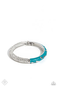 Paparazzi Color Caliber - Blue Bracelet (October 2023 Fashion Fix)
