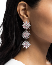 Load image into Gallery viewer, Paparazzi Petaled Princess - Pink Earrings
