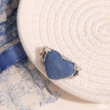 Load image into Gallery viewer, Paparazzi Denim Daydream - Blue Ring
