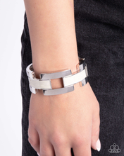 Load image into Gallery viewer, Paparazzi Modern Merger - White Bracelet
