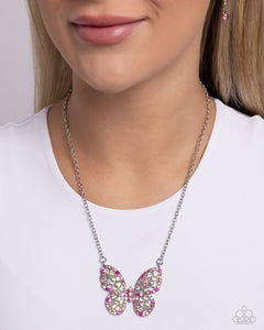 Paparazzi Aerial Academy - Pink Necklace