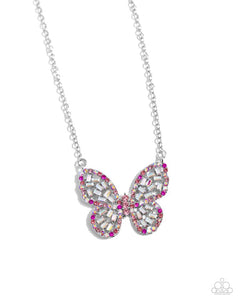 Paparazzi Aerial Academy - Pink Necklace