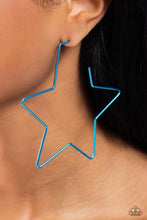 Load image into Gallery viewer, Paparazzi Starstruck Secret - Blue Earrings
