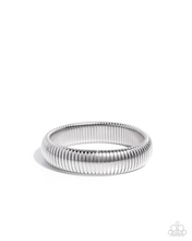 Load image into Gallery viewer, Paparazzi Flashy Fringe - Silver Bracelet
