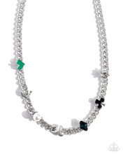 Load image into Gallery viewer, Paparazzi Vegas Vault - Green Necklace
