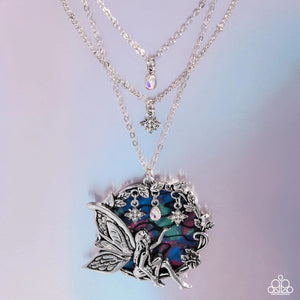 Paparazzi Fabled Fairy - Multi Necklace (Empire Diamond Exclusive)