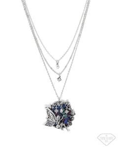 Paparazzi Fabled Fairy - Multi Necklace (Empire Diamond Exclusive)