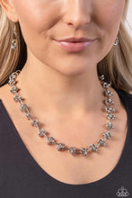 Load image into Gallery viewer, Paparazzi Knotted Kickoff - Silver Necklace
