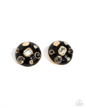 Load image into Gallery viewer, Paparazzi Polished Potential - Black Earrings
