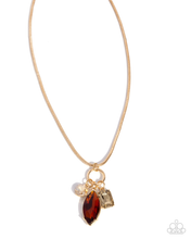 Load image into Gallery viewer, Paparazzi Lively Luminescence - Brown Necklace
