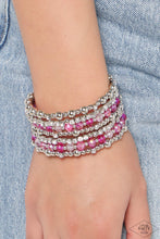 Load image into Gallery viewer, Paparazzi ICE Knowing You - Pink Bracelet (Pink Diamond Exclusive)
