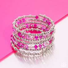 Load image into Gallery viewer, Paparazzi ICE Knowing You - Pink Bracelet (Pink Diamond Exclusive)
