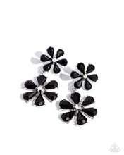 Load image into Gallery viewer, Paparazzi Floral Fun - Black Necklace &amp; Paparazzi A Blast of Blossoms - Black Earrings Set
