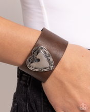 Load image into Gallery viewer, Paparazzi Decorated Debut - Brown Bracelet
