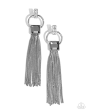 Load image into Gallery viewer, Paparazzi Softly Streamlined - Silver Earrings
