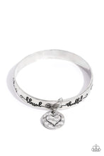 Load image into Gallery viewer, Paparazzi Tangible Thank You - Silver Bracelet
