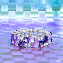 Load image into Gallery viewer, Paparazzi Scattered Showcase - Purple Bracelet
