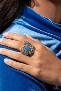 Paparazzi Bejeweled Beau - Multi Ring (November 2023 Life Of The Party)