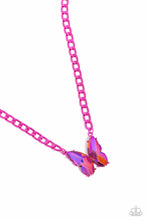 Load image into Gallery viewer, Paparazzi Fascinating Flyer - Pink Necklace (November 2023 Life Of The Party)
