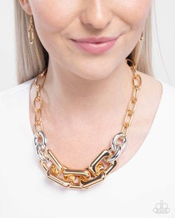 Paparazzi Resolute Radiance - Gold Necklace