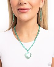 Load image into Gallery viewer, Paparazzi Loving Luxury - Green Necklace
